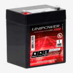 Bateria Estacionária VRLA 12V 5Ah Mod.UP1250 1 SOLICITAR ORÇAMENTO Comparar Categorias Bateria 12V, Bateria Selada, Baterias, Caixa de Som, Equipamentos Hospitalares, Nobreak Compartilhar: Informações Técnicas Modelo UP1250 Tensão Nominal (V) 12 Capacidade (C10) 4,6 Capacidade (C20) 5 Comprimento (mm) 90 Largura (mm) 70 Altura Total (mm) 106 Peso (kg) 1,7 Tipo Terminal Faston 187