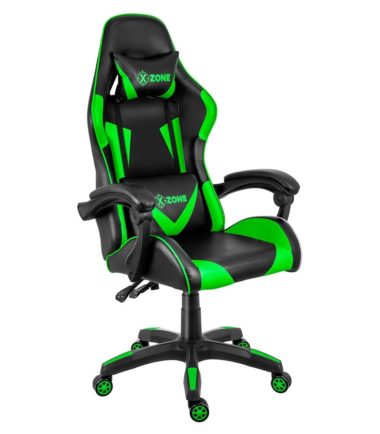 Cadeira Gamer CGR-01 Verde e Preto