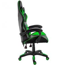 Cadeira Gamer CGR-01 Verde e Preto-2 Cadeira Gamer CGR-01 Verde e Preto
