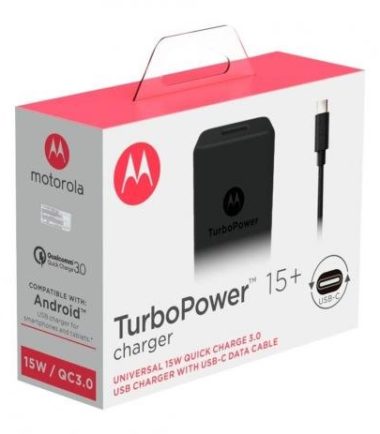 Carregador Turbo Power Motorola