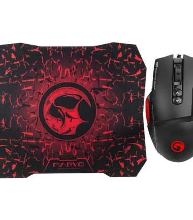 Combo Mouse Gamer M355 e Mouse Pad G1