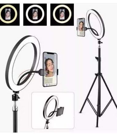 Kit Iluminador Led Ring Light Tripé