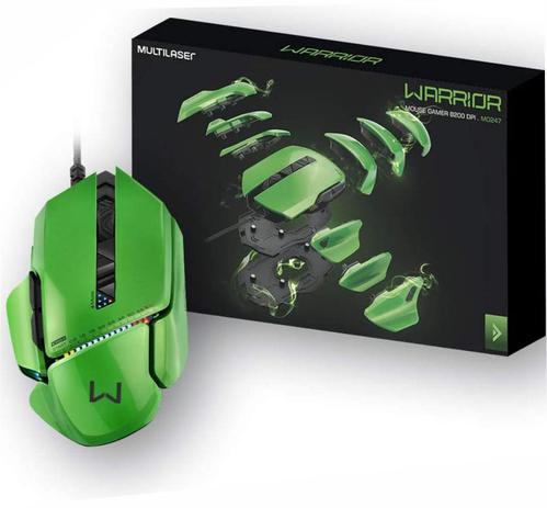 Mouse Óptico Gamer USB Warrior MO247-1 Mouse Óptico Gamer USB Warrior MO247