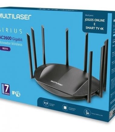 Roteador Sirius Gigabit Ac2600 8 Antenas