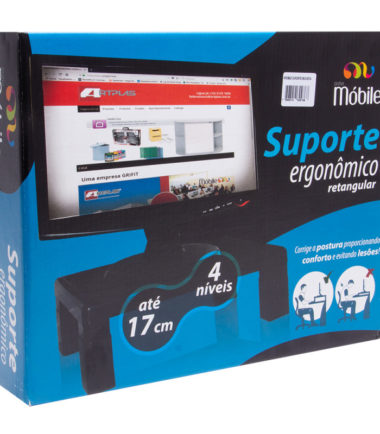 Suporte Ergonômico Retangular para Monitor Mobile