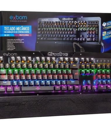 Teclado Mecânico Gamer Exbom BK-GX1