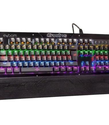 Teclado Mecânico Gamer Exbom BK-GX1