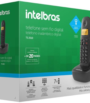 Telefone sem fio Intelbras - TS2510